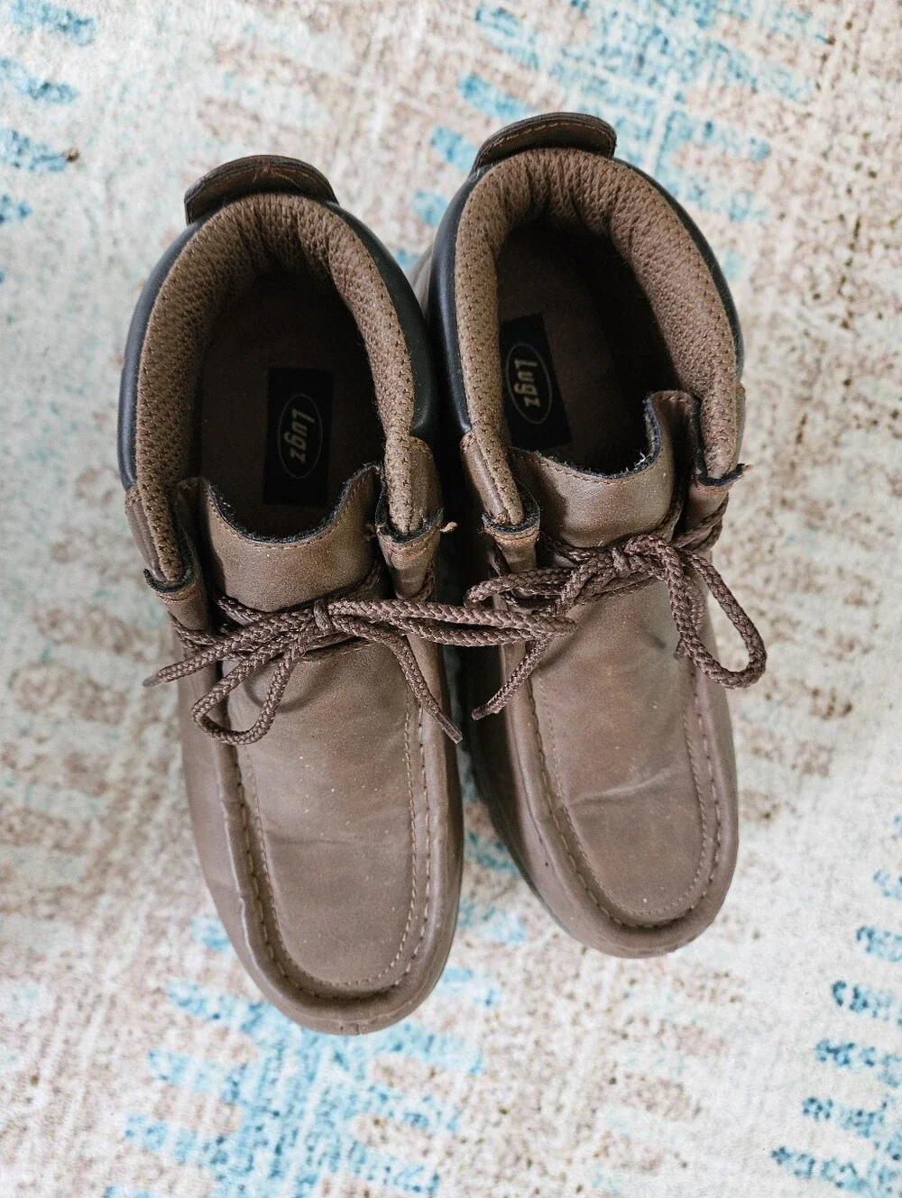 Men's Brown Casual Lace-Up Shoes